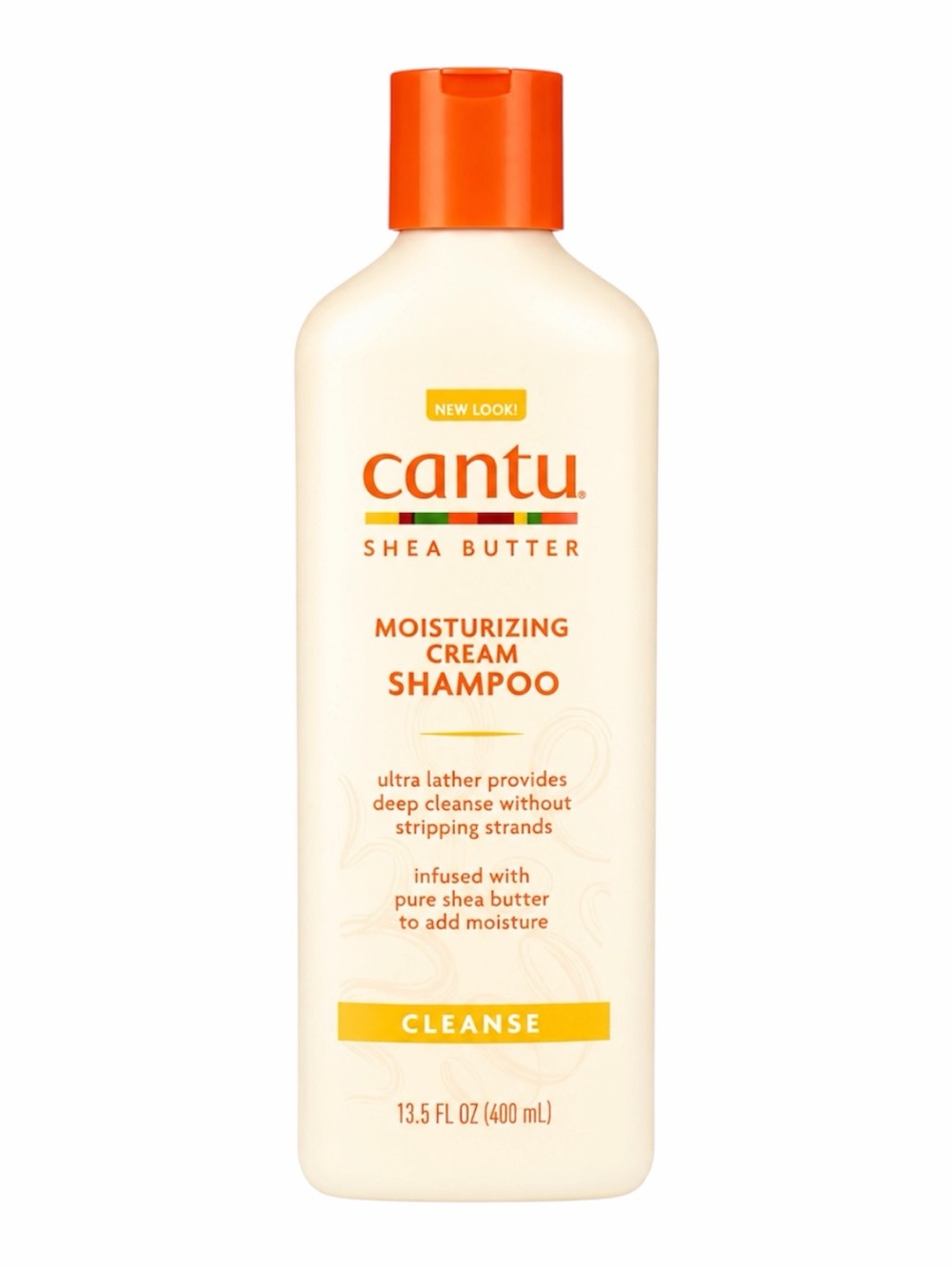 CANTU SHEA BUTTER MOISTURIZING CREAM SHAMPOO 400ML - BRAND NEW